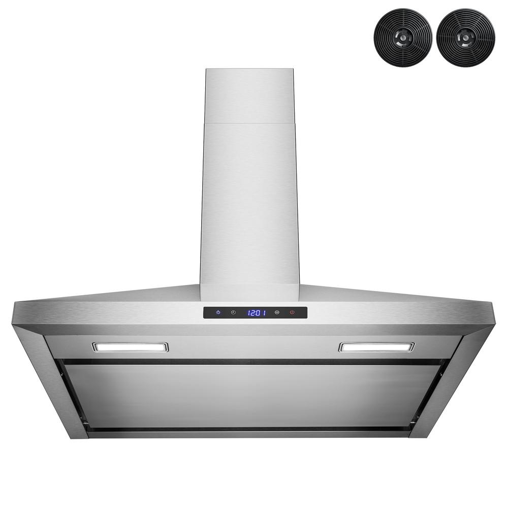 Golden Vantage 30 in. 343 CFM Wall Mount Stainless Steel Range Hood