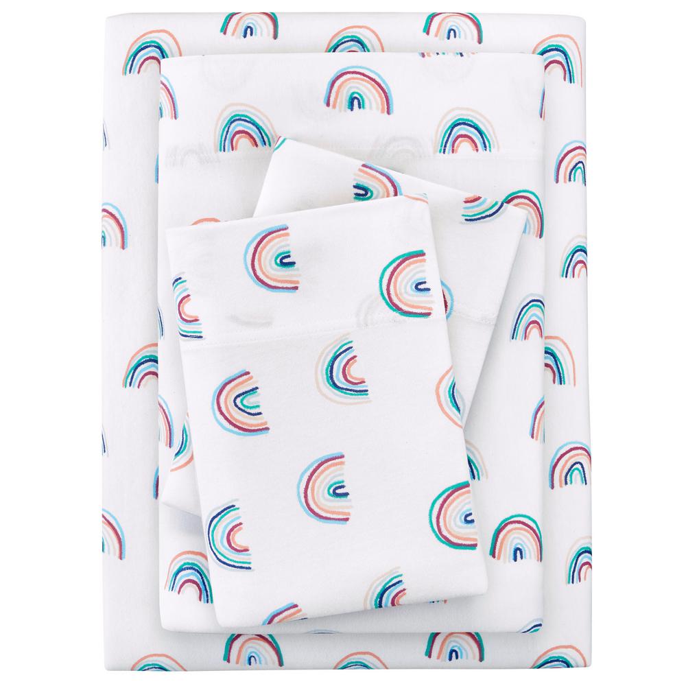 rainbow sheet set twin