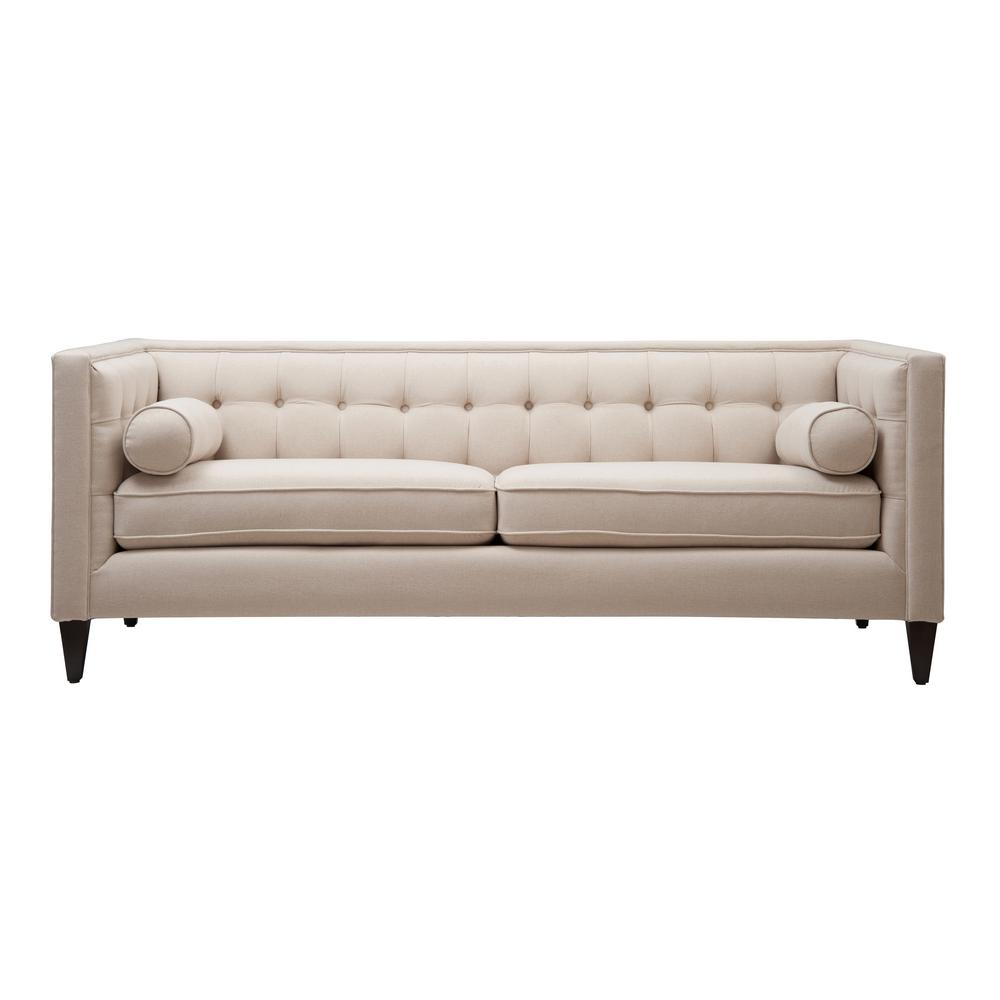 Jennifer Taylor Jack Tuxedo Sky Neutral Sofa 8403 3 970