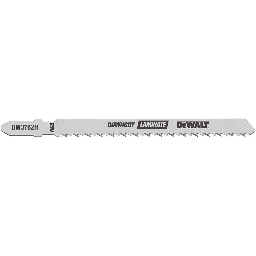 Dewalt 4 In 10 Tpi Laminate Down Cutting Jig Saw Blade Hcs T Shank 10 Tpi Laminate Down Cutting Jig Saw Blade Hcs T Shank