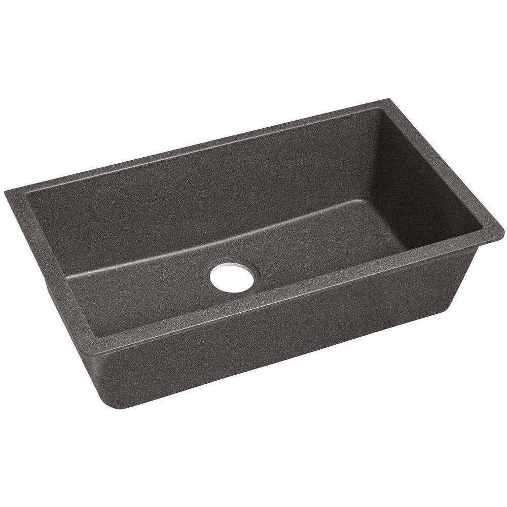 Granite Quartz Composite Elkay Kitchen Sinks The Quartz Clic Undermount Composite 33 In Single Bowl Kitchen Sink Slate