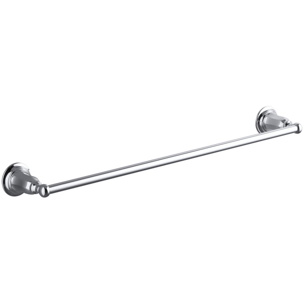 KOHLER Kelston 24 in. Towel Bar in Polished Chrome-K-13501-CP - The