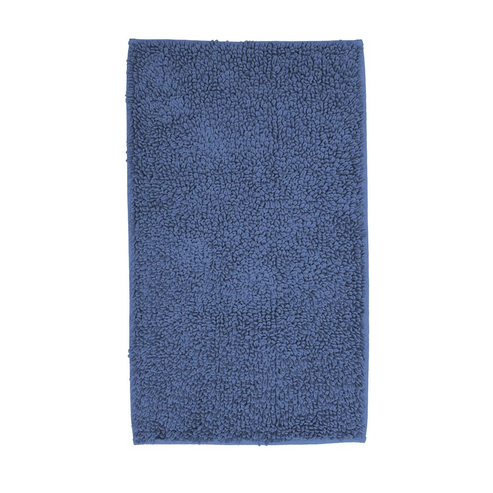 The Company Chunky Loop Shire 34 In X 21 Cotton Rubber Chunky Loop Shire 34 In X 21 Cotton Rubber Backed Bath Rug