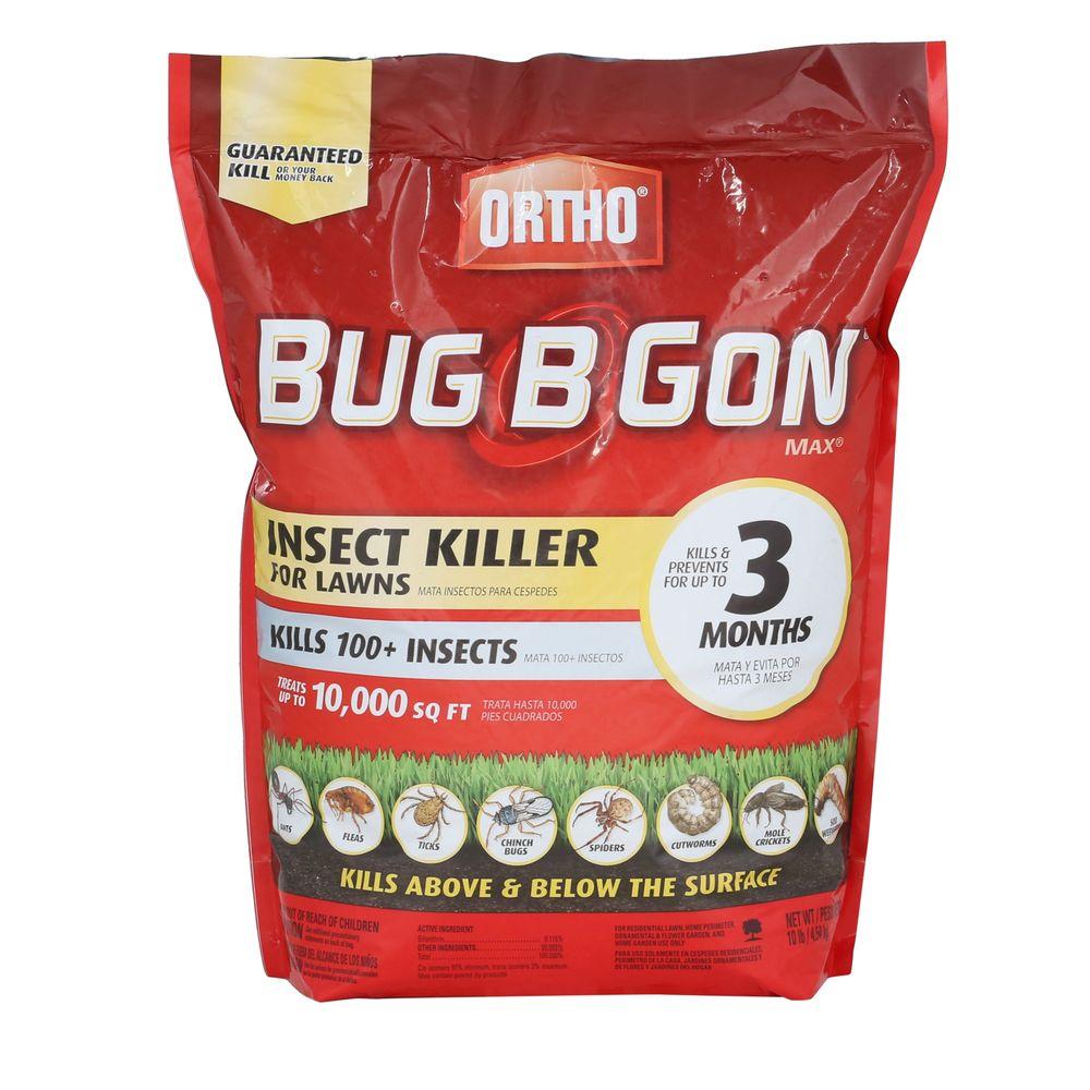 Ortho 10 lb. BugBGon Max Insect Killer for Lawns0167042 The Home Depot