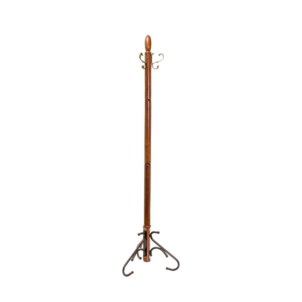 Mahogany Coat Rack