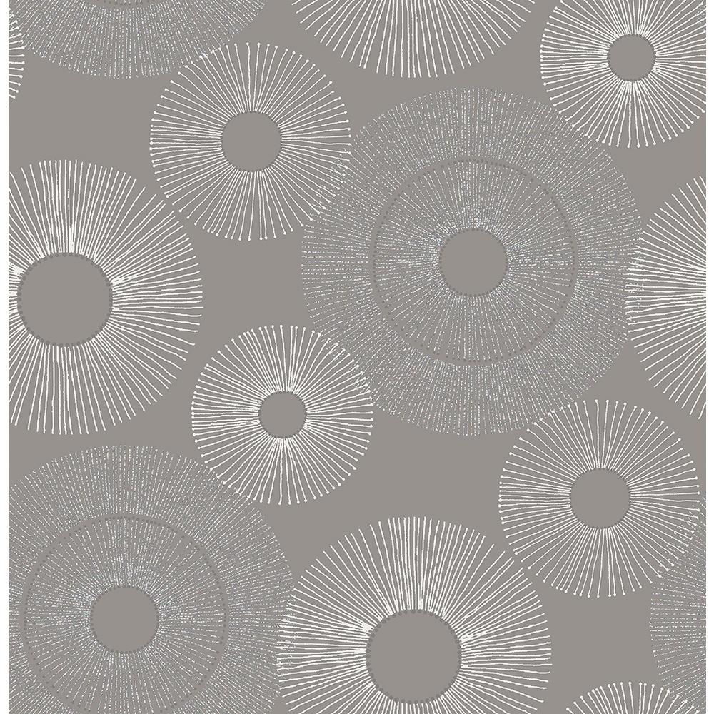 Kenneth James Eternity Grey Sparkle Wallpaper Sample-2671-22449SAM