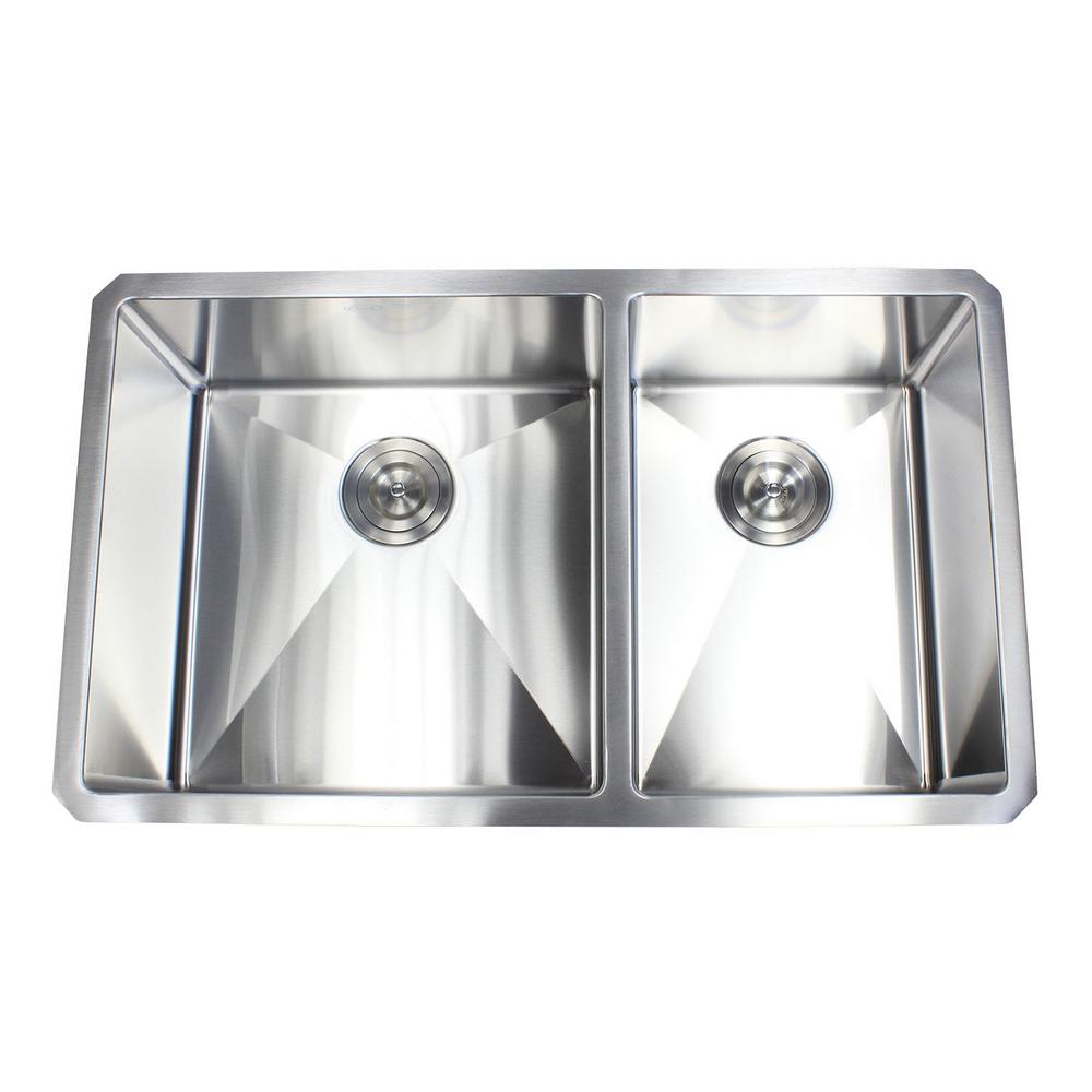 Emoderndecor Undermount Stainless Steel 32 In X 19 10 Emoderndecor Undermount Stainless Steel