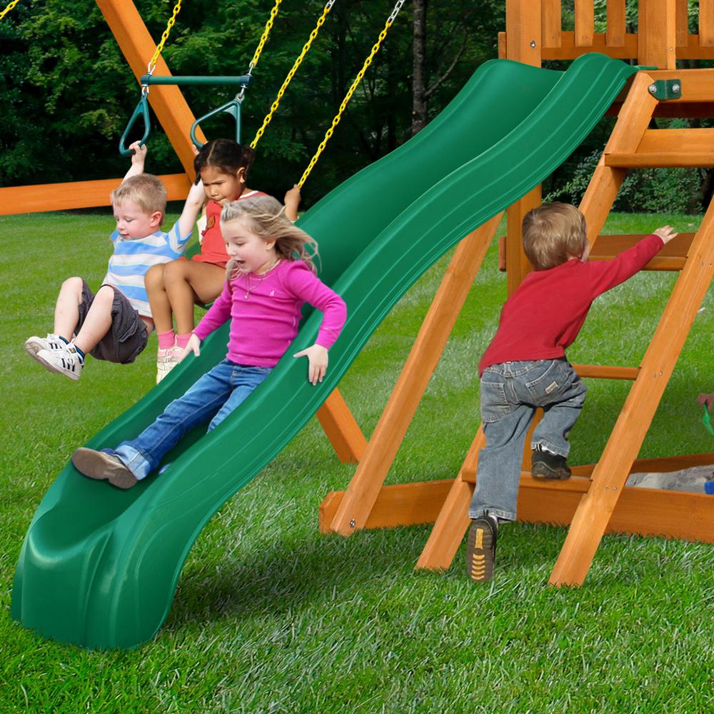 playset with sandbox