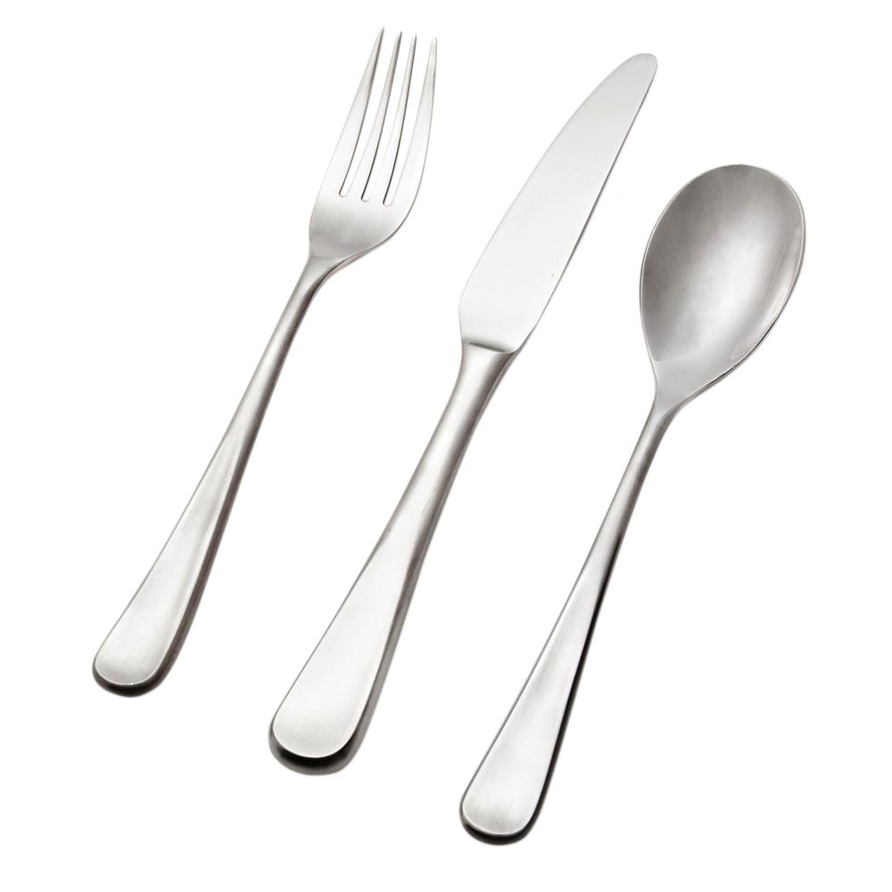 Hampton Stephanie 20Piece Satin 18/0 Stainless Steel Flatware