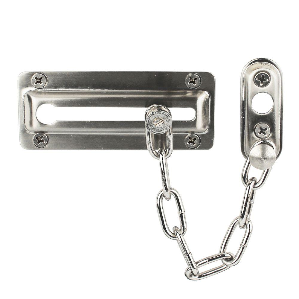 Defiant Satin Nickel Chain Door Guard