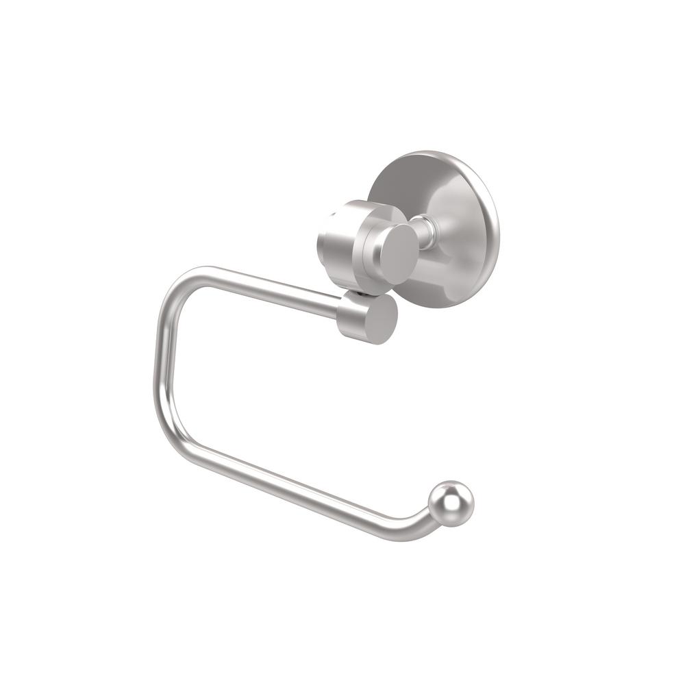 Satellite Orbit Two Collection Euro Style Single Post Toilet Paper Holder In Satin Chrome
