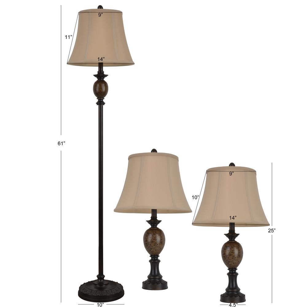 Decor Therapy Mae 61 In Bronze Floor And Table Lamp Set With Faux Silk Shade Mp1628 The Home Depot - Floor And Table Lamp Sets Decor Therapy Mae 61 In Bronze Floor And Table Lamp Set With Faux Silk Shade Mp1628 The Home Depot - Floor And Table Lamp Sets