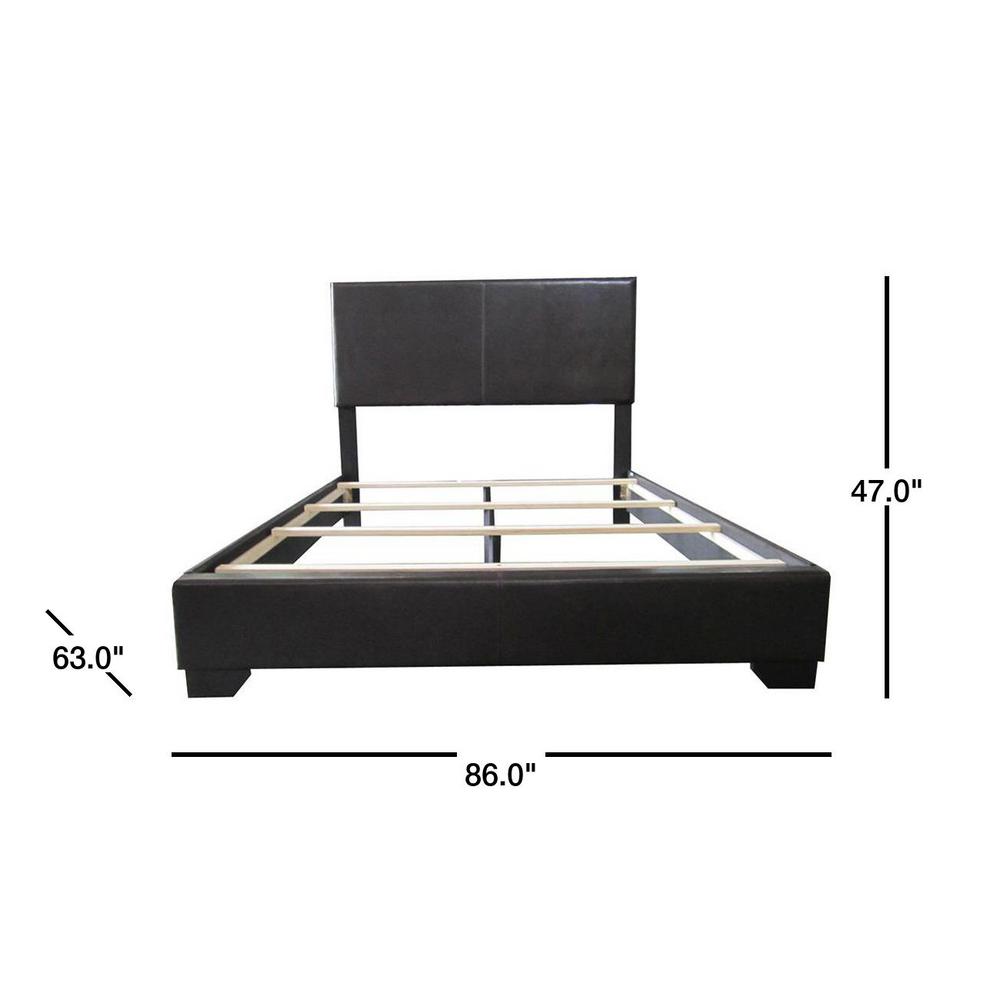 Acme Furniture Ireland Black Queen Upholstered Bed 14340q The