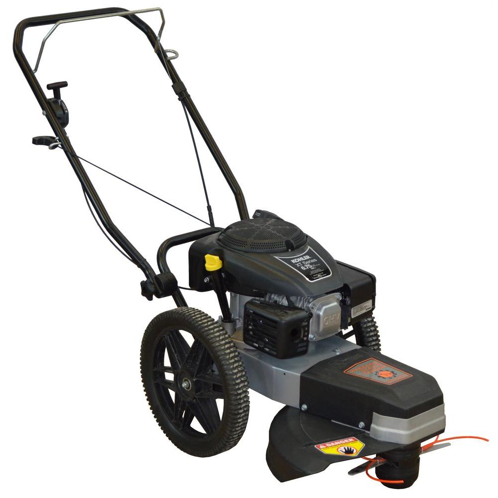 wheel trimmer mower