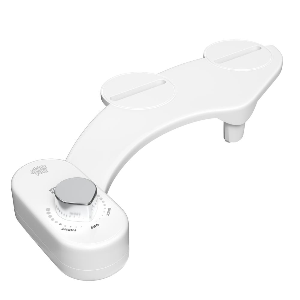 Squatty Potty ReFreshIt Dual Stream NonElectric Bidet System in White