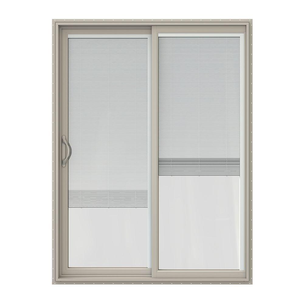 Sliding panels for patio doors