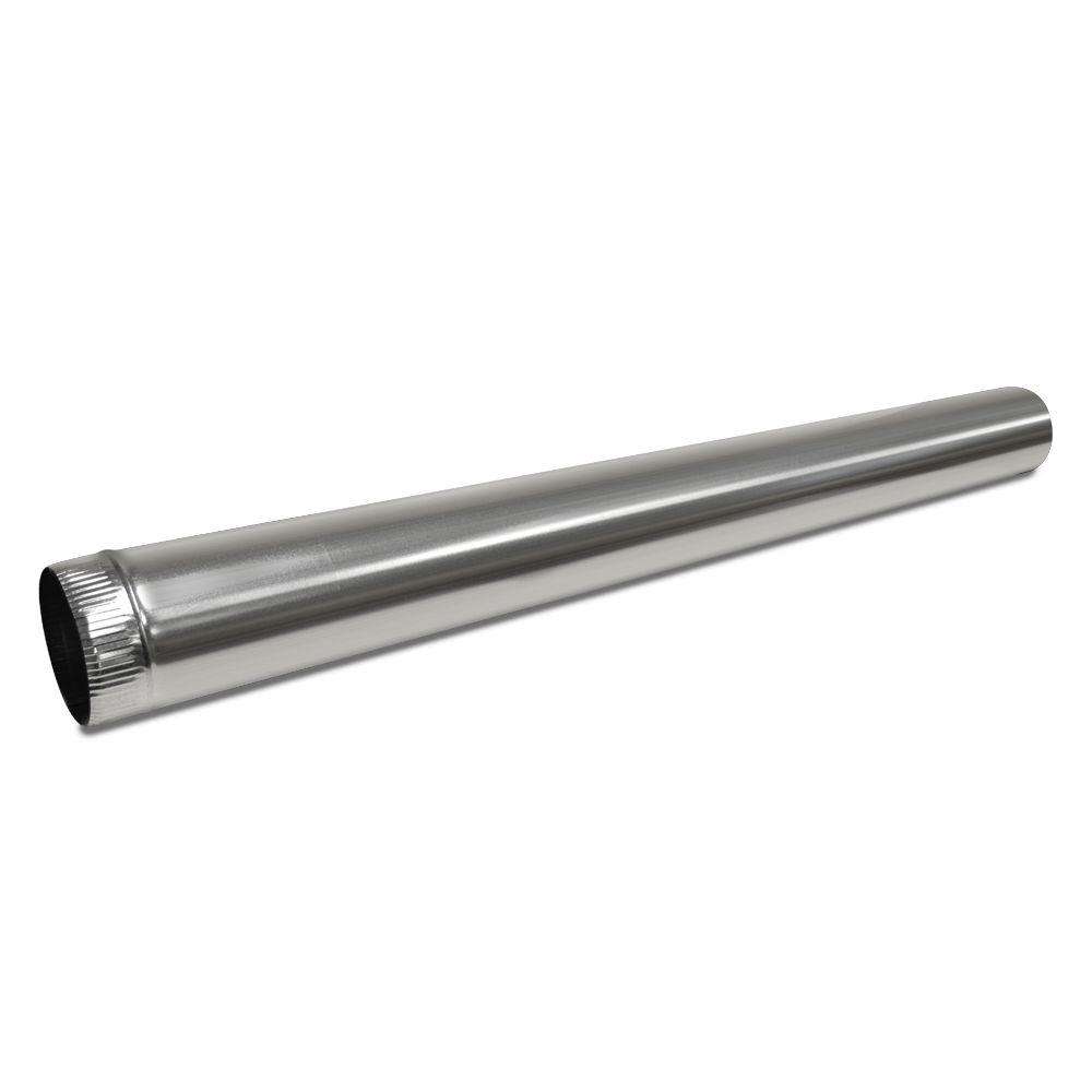 Master Flow 5 In X 25 Ft Insulated Flexible Duct R6 Silver Jacket F6ifd5x300 The Home Depot