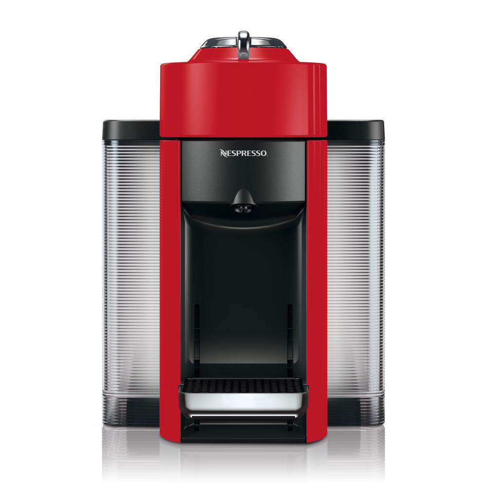 Nespresso DeLonghi Vertuo Red Single Serve Coffee and Espresso Machine