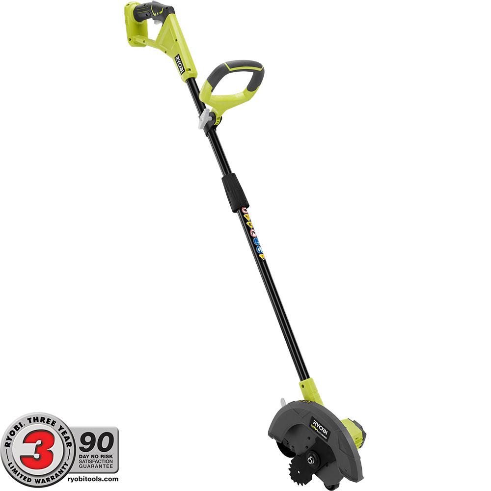 Ryobi ONE+ 9 in. 18-Volt Lithium-Ion Cordless Edger Trimmer Bare Tool P2300B