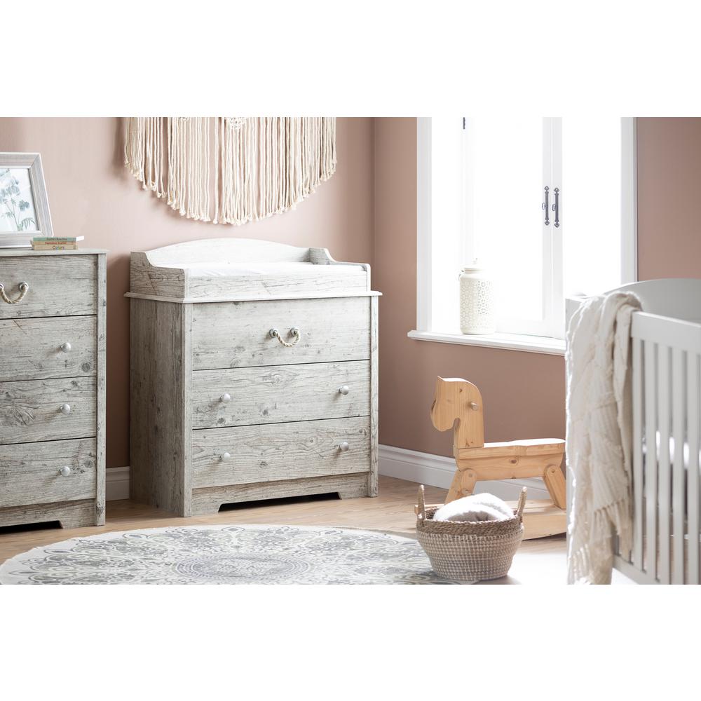 pine baby changing table