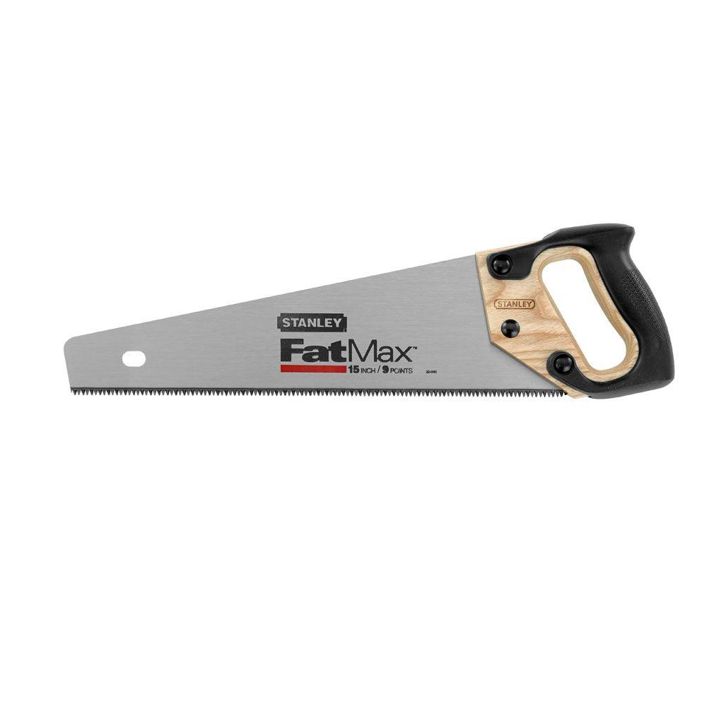 Stanley 15 in. Tooth Saw with Wood Handle-20-045 - The 