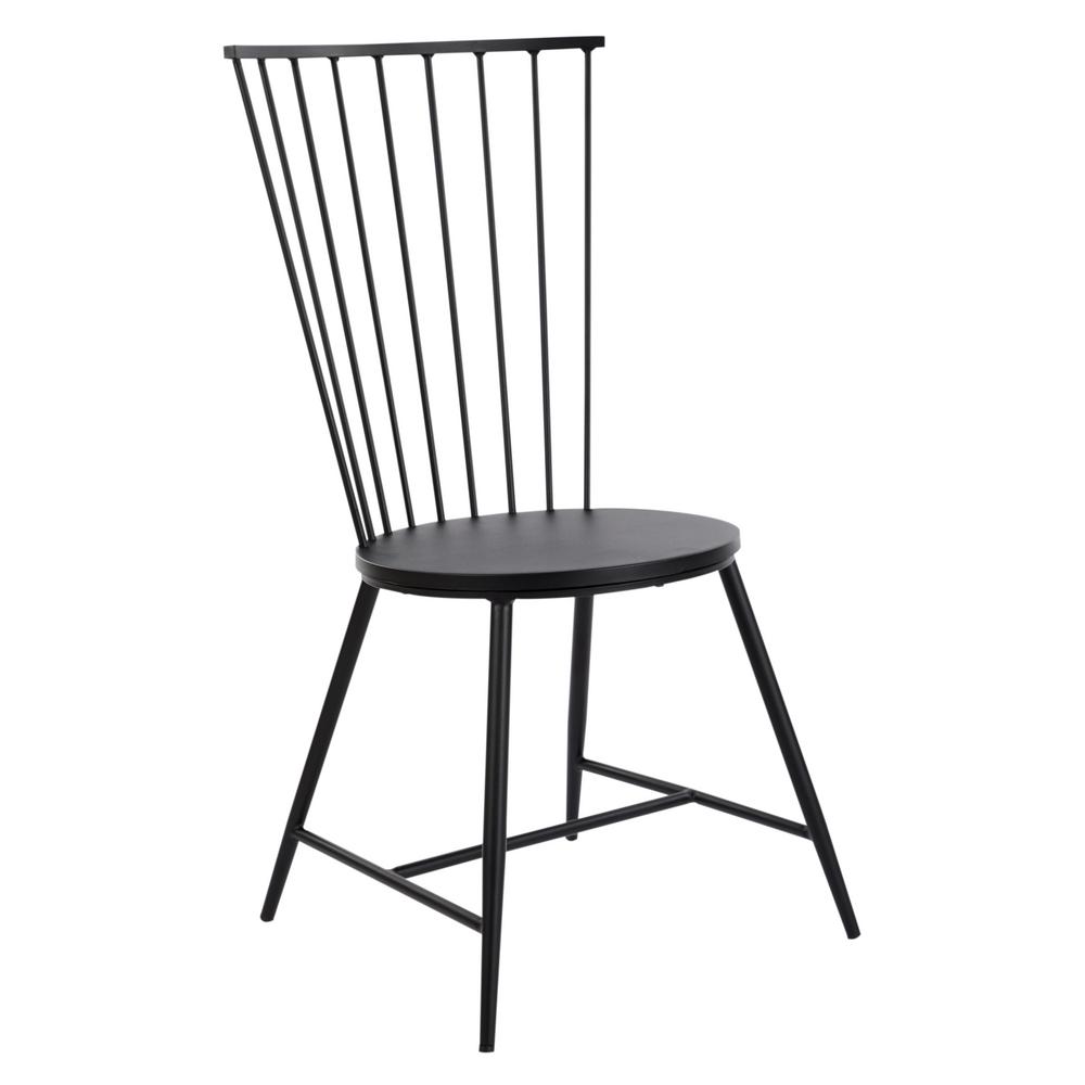 Bryce 26" Dining Chair with Black Finish ( Incomplete, missing hardware)