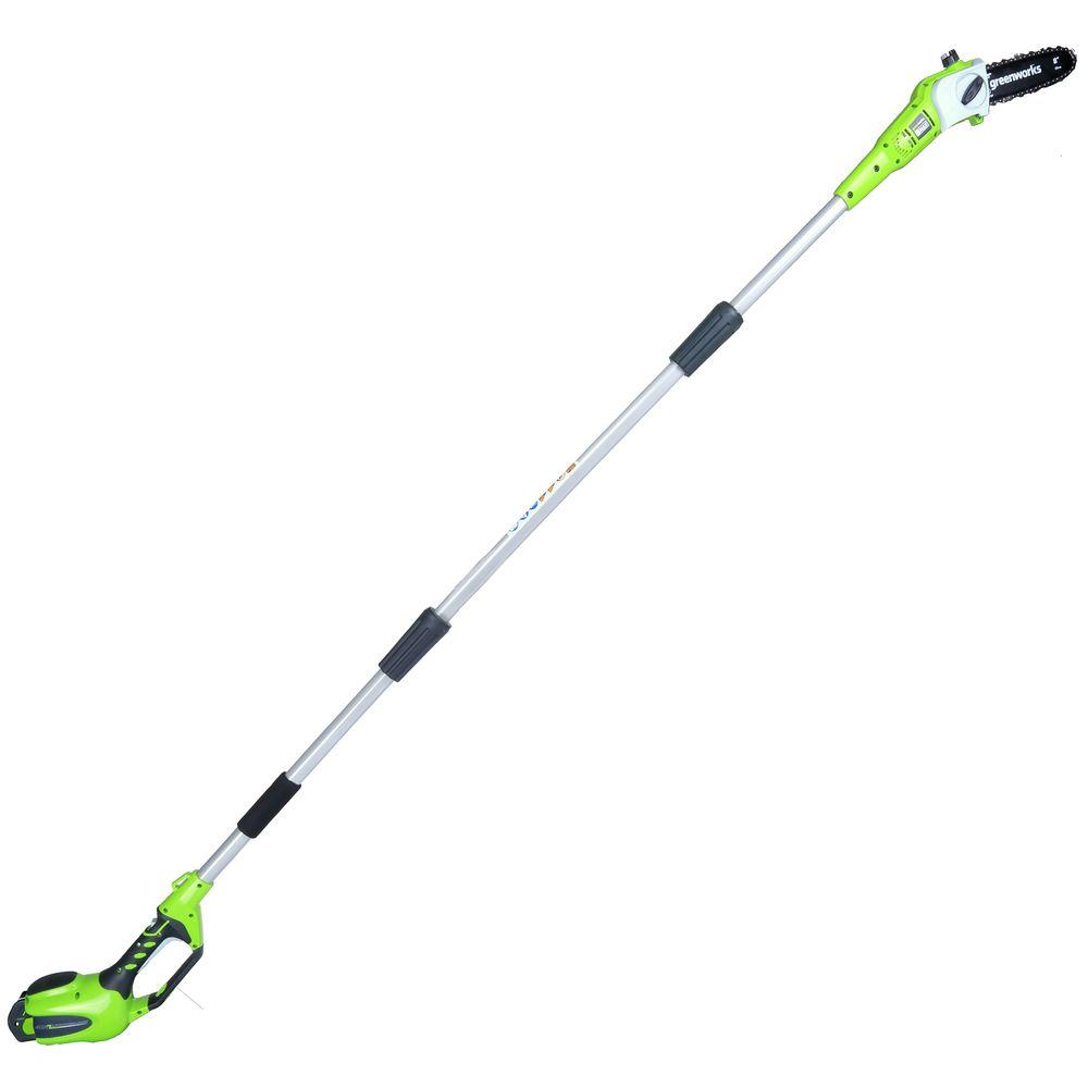 Ryobi ONE  8 in. 18-Volt Lithium-Ion Cordless Pole Saw - 1.3 Ah ...