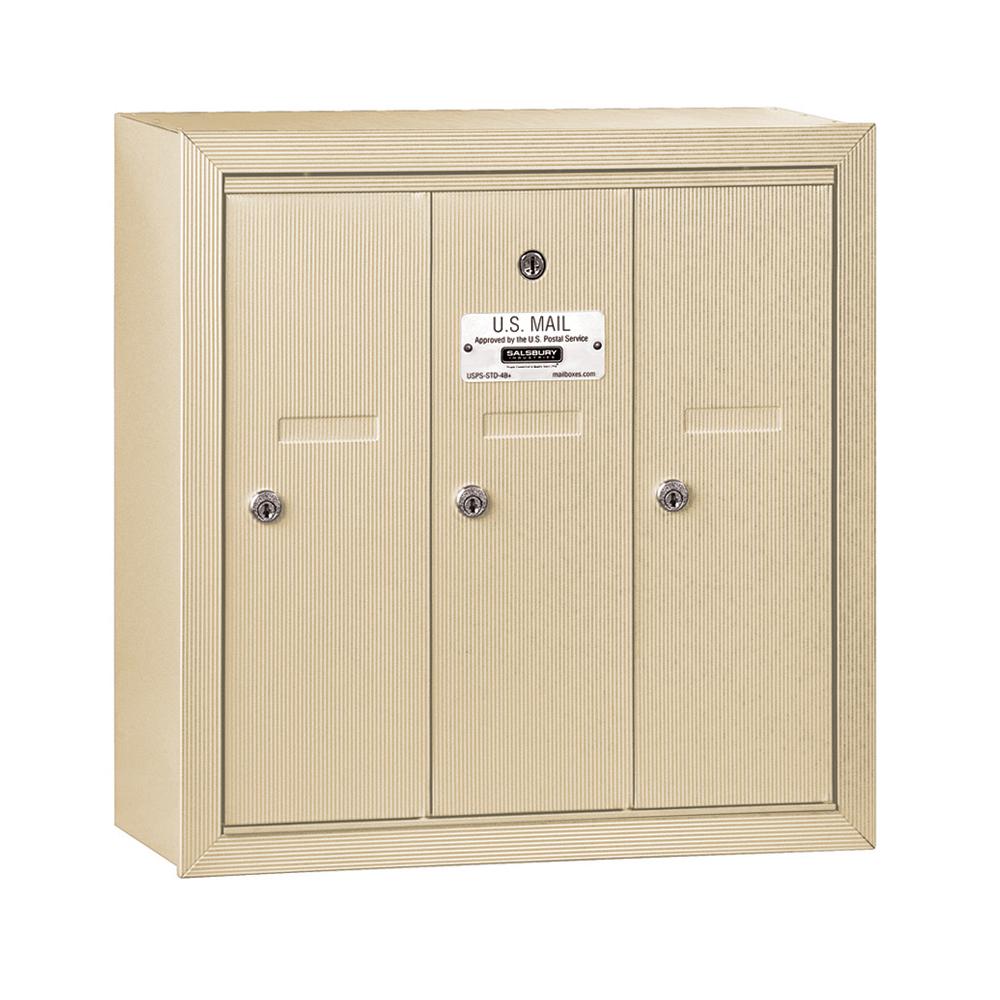 Salsbury Industries Sandstone Surface Mounted Usps Access Vertical