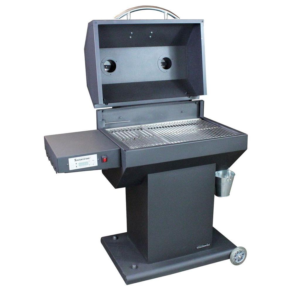 UPC 012685005010 product image for HomComfort Outdoor Smokers 30 in. Pellet Grill and Smoker Black PG30 | upcitemdb.com