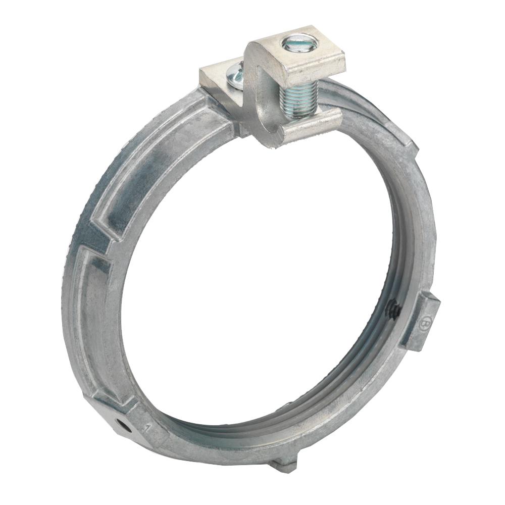 BRIDGEPORT 4 in. MightyBond Grounding Locknuts with 63/0 AWG