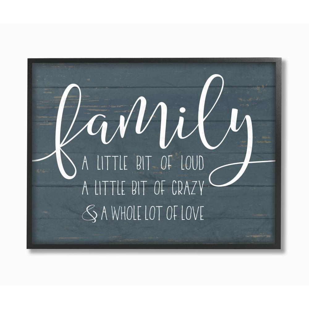 The Stupell Home Decor Collection 16 In X 20 Family Loud Crazy The Stupell Home Decor Collection 16 In X 20 Family Loud Crazy