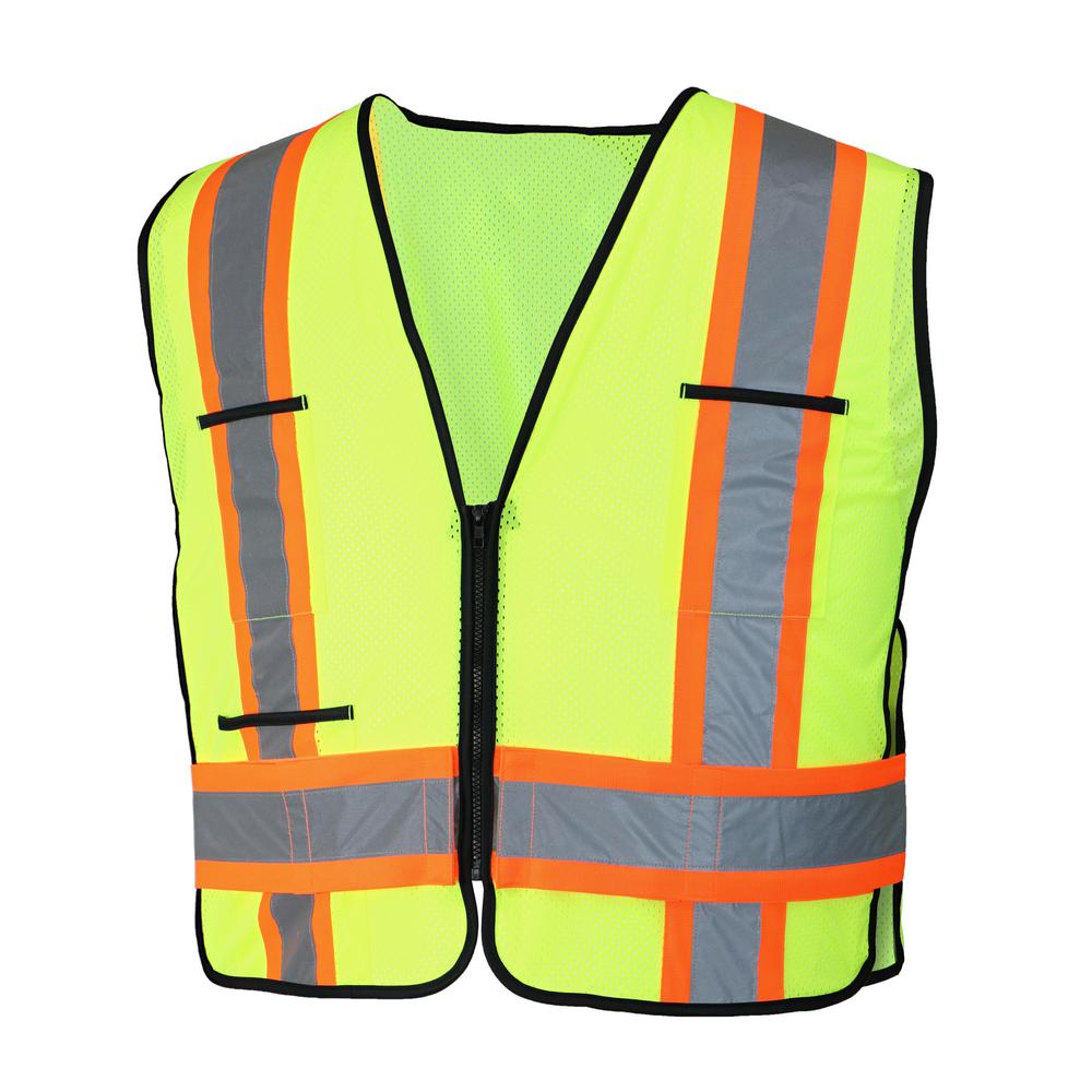 Hi-Visibility Safety Reflective//Breathable Security Reflector Tape Vest//Set 5