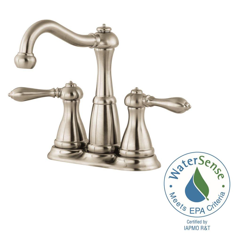 Pfister Marielle 4 In Minispread 2 Handle Bathroom Faucet In