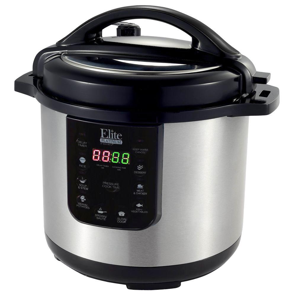 Elite 8 Qt. Pressure CookerEPC813 The Home Depot