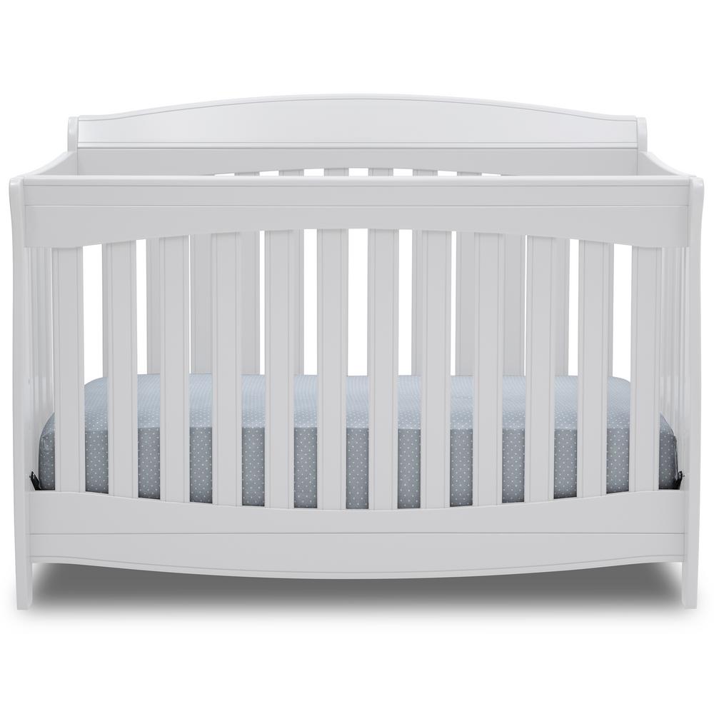 white convertible crib