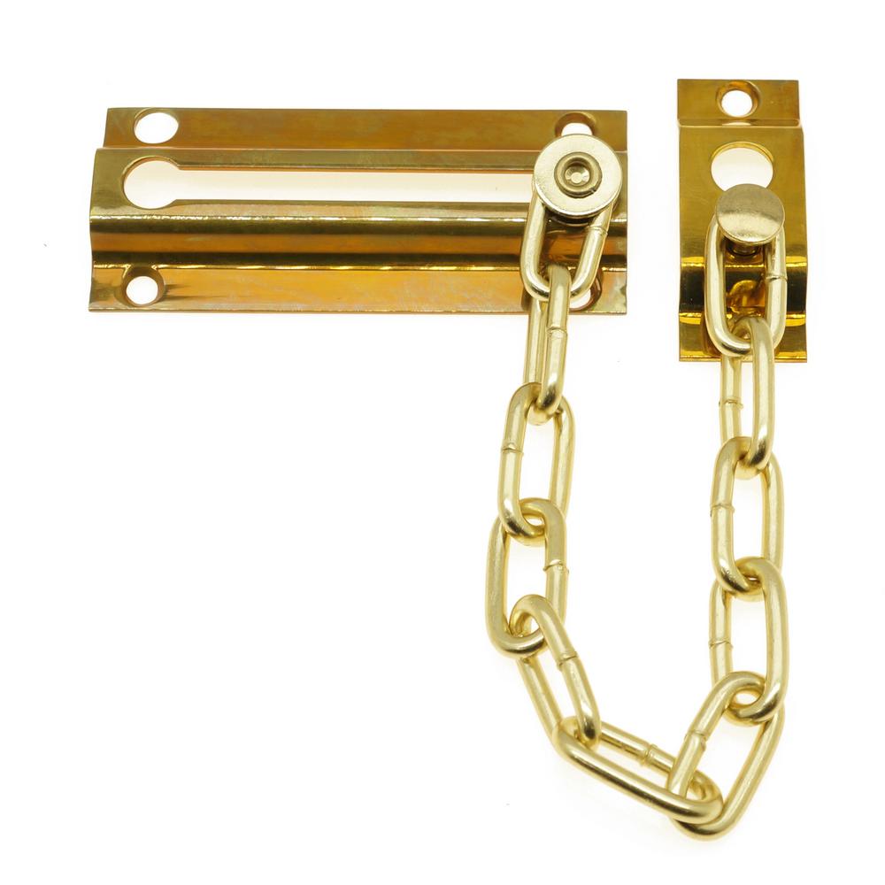 door brass polished guard security lacquer brazz idh simons chain solid st guards