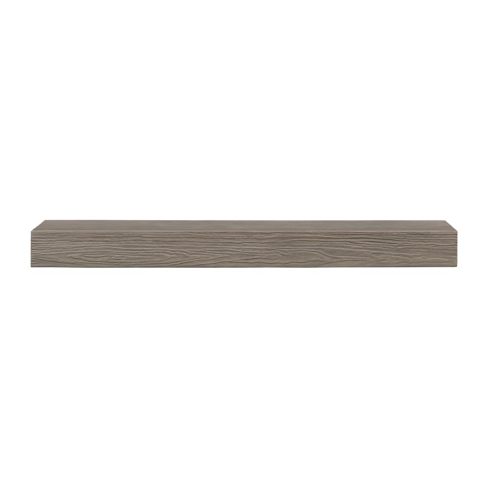 Dogberry Collections Solid Timber 72 In X 6 Driftwood Mantel - Dogberry Collections Solid Timber Fireplace Mantel Shelf Dogberry Collections Solid Timber 72 In X 6 Driftwood Mantel - Dogberry Collections Solid Timber Fireplace Mantel Shelf