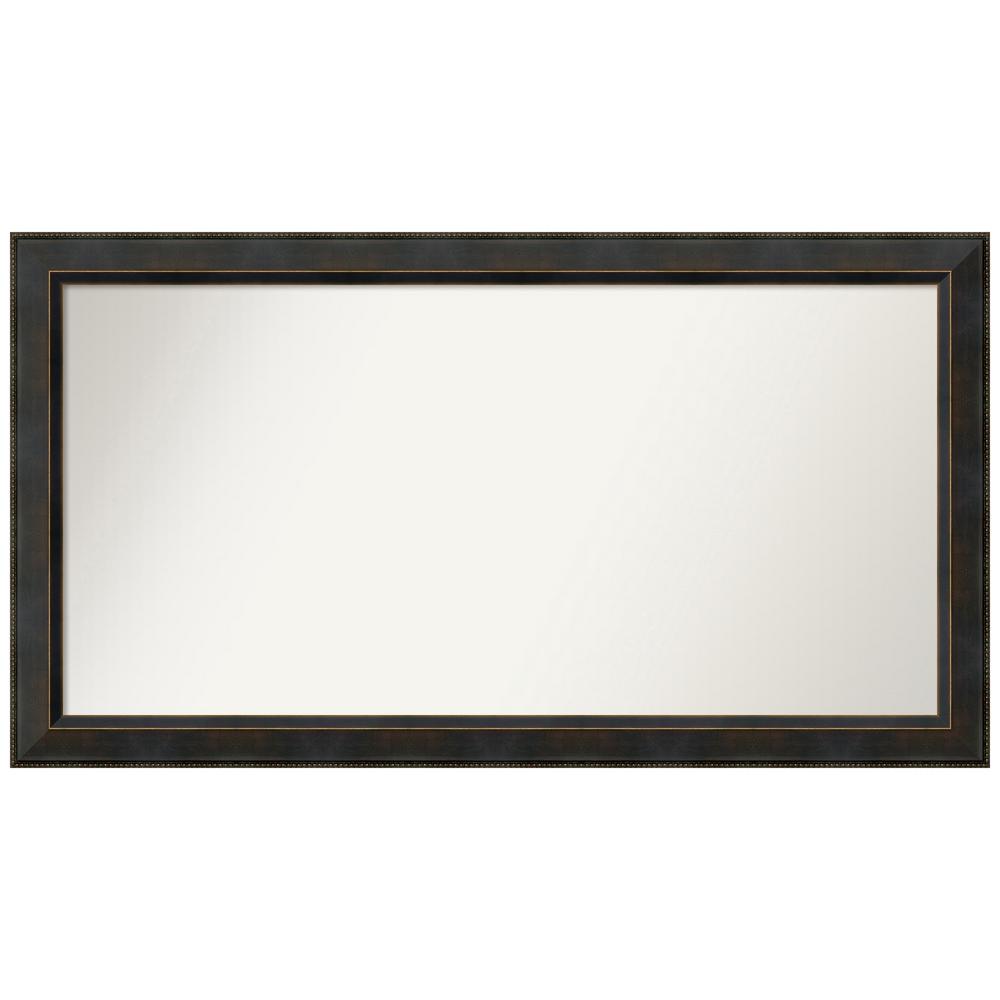 Amanti Art Choose your Custom Size 46.38 in. x 25.38 in. Signore Bronze Wood Decorative Wall Mirror was $424.96 now $249.87 (41.0% off)