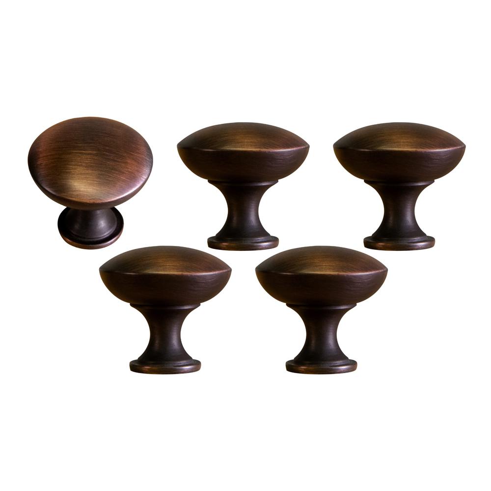 Design House Mushroom Knob 11/4 in. Bronze Knob Hardware Value