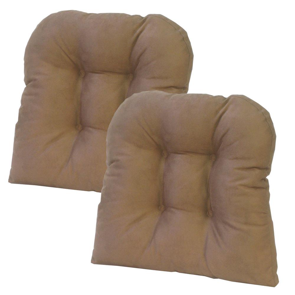 Gripper NonSlip 15 in. x 15 in. Obsession Dark Brown Tufted Universal