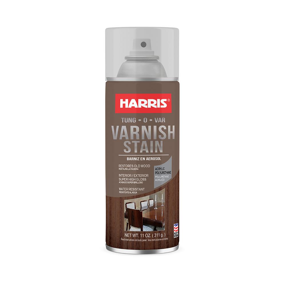 Harris TungOVar 11 oz. Medium Oak Spray Paint38186 The Home Depot