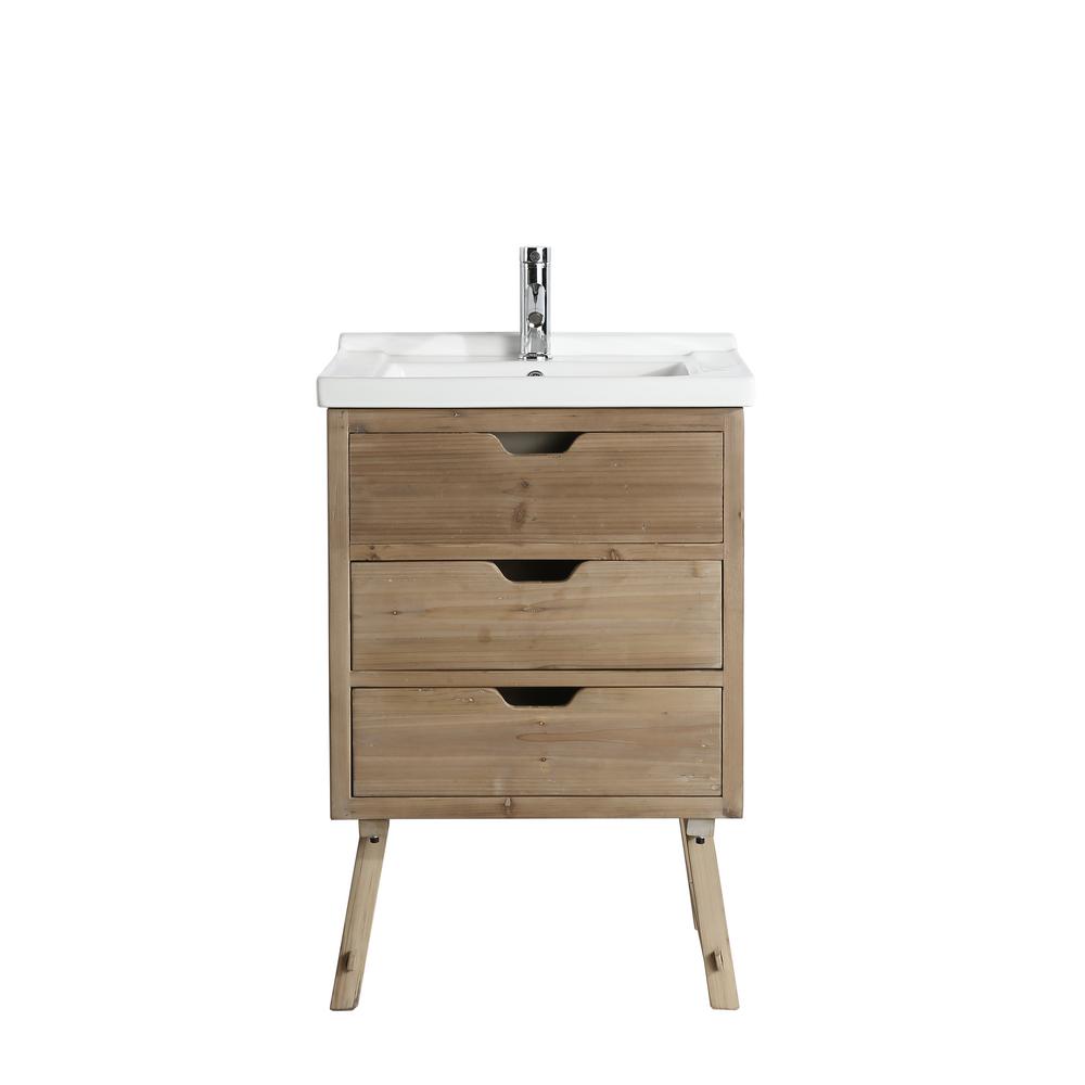 24 Inch Vanities Wood Bathroom Vanities With Tops Bathroom Vanities The Home Depot