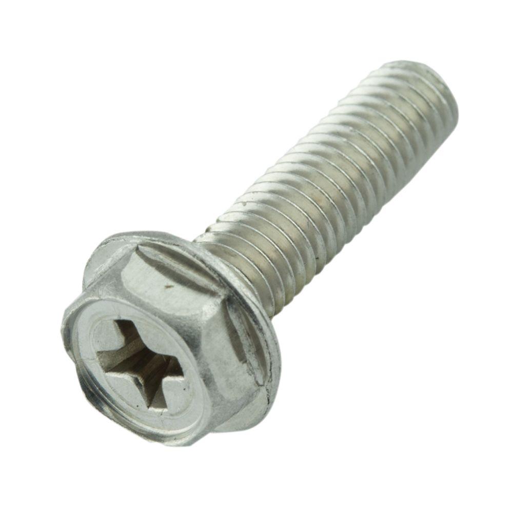Crown Bolt 1 4 In 20 X 1 1 4 In Phillips Hex Head Machine Screws 15 