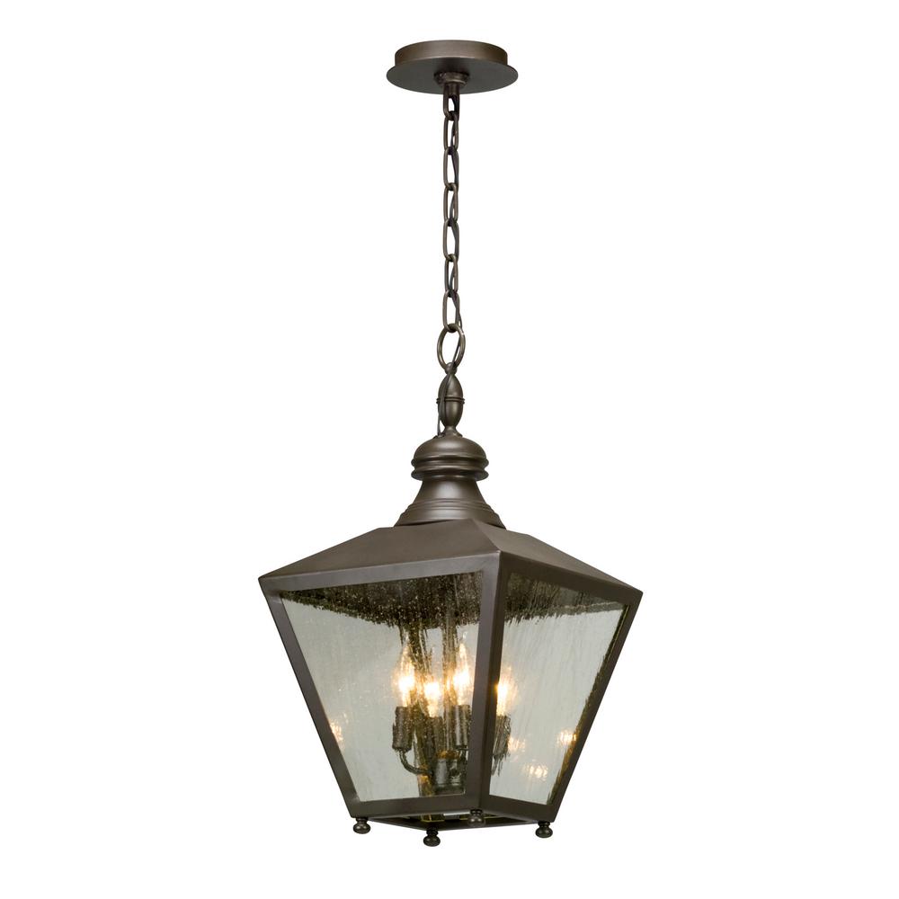 Troy Lighting Mumford 4Light Bronze Outdoor PendantF5197 Troy Lighting Mumford 4Light Bronze Outdoor PendantF5197