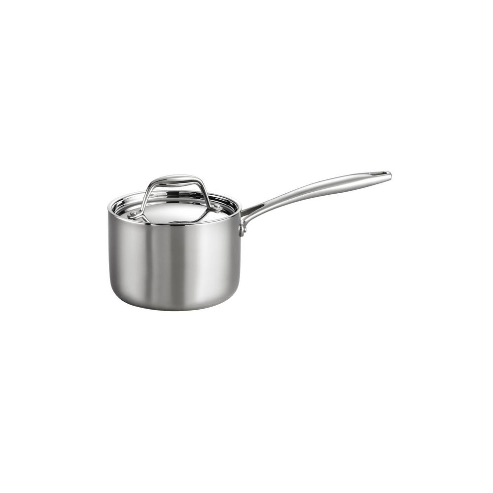 Tramontina Gourmet 1.5 Qt. Tri-Ply Clad Saucepan with Lid-80116/021DS