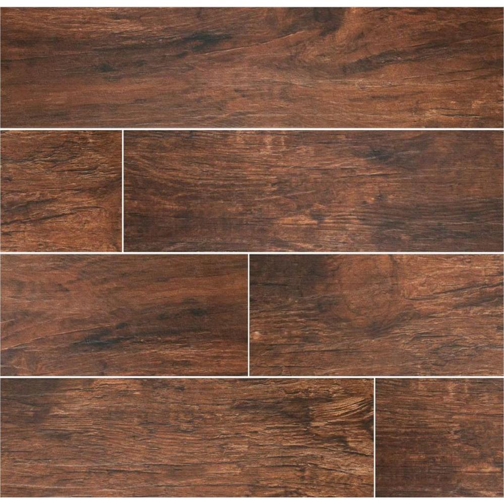 Msi Redwood Gany 6 X 24 Glazed Porcelain Floor Wall Tile 9 69 Sq Msi Redwood Gany 6 X 24 Glazed Porcelain Floor Wall Tile 9 69 Sq Ft Case 747583030313
