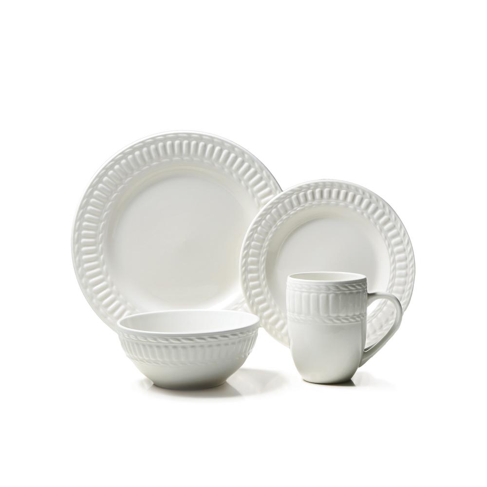 thomson pottery stoneware dinnerware set