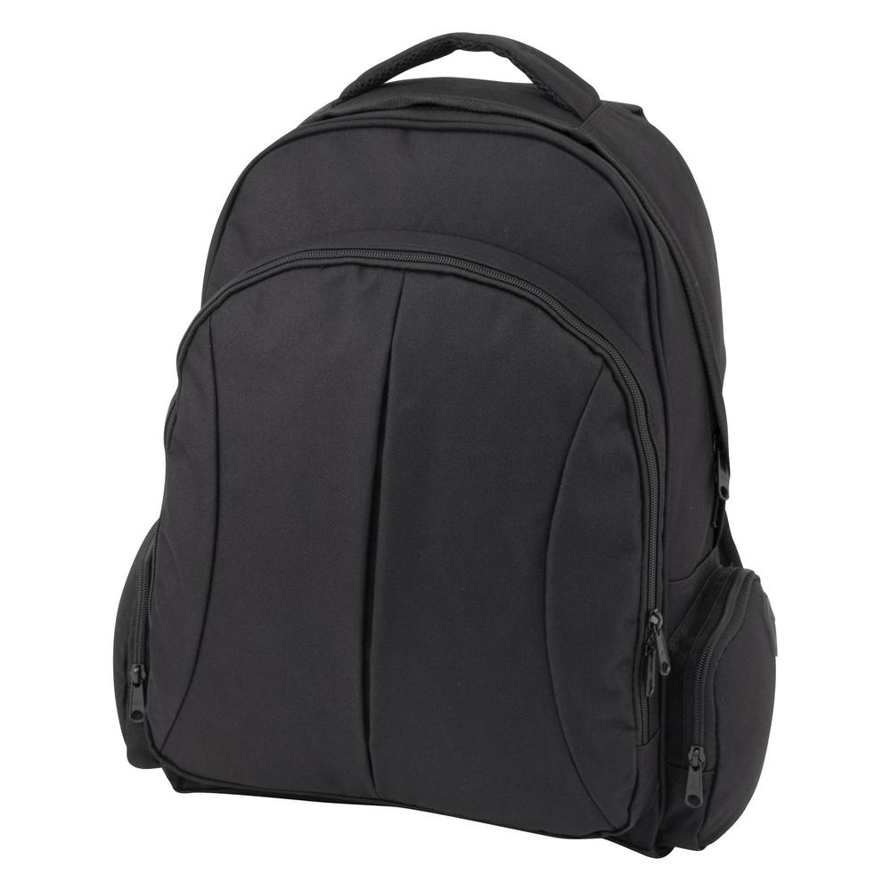 UPC 021676001757 product image for Black Organizer Backpack | upcitemdb.com
