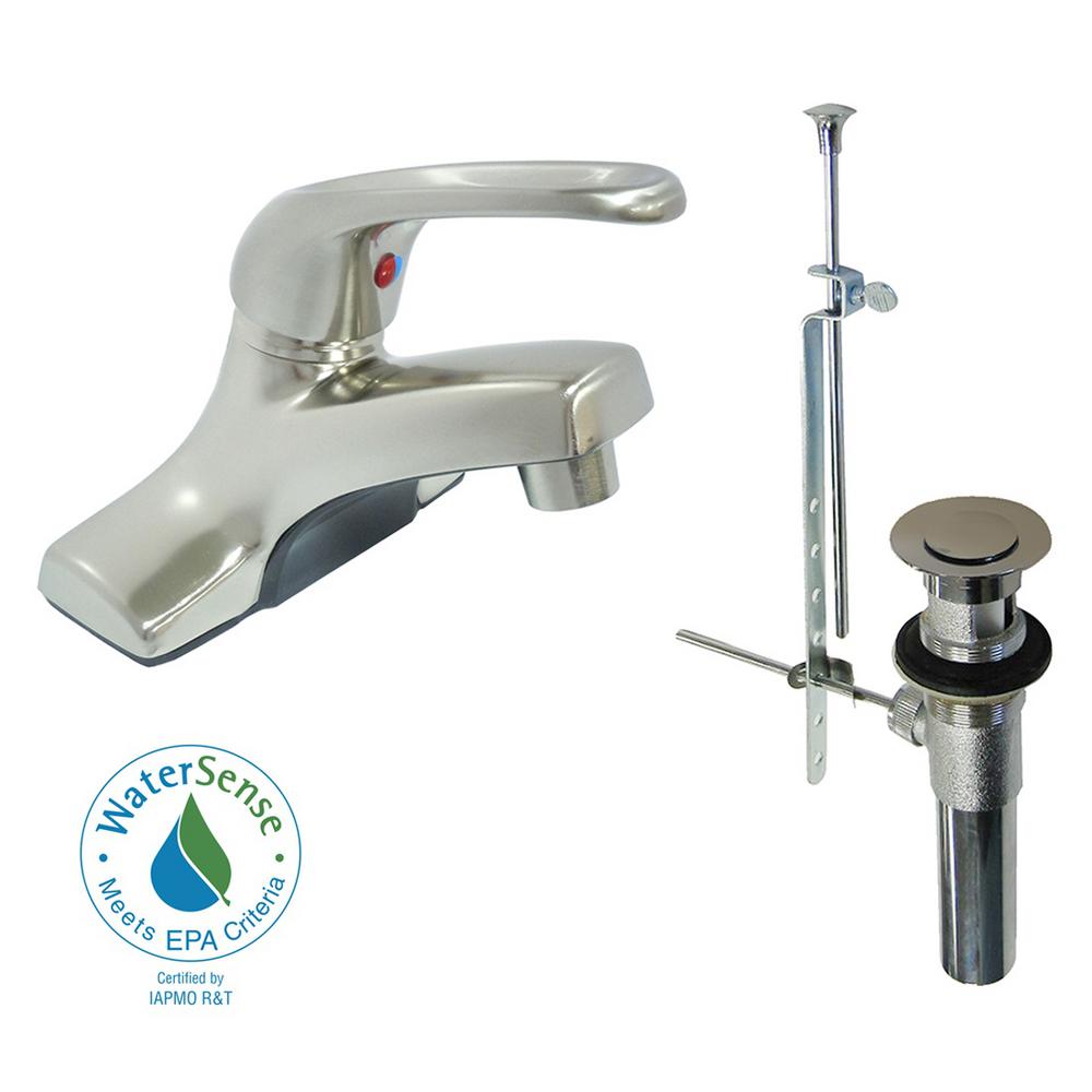 KISSLER & CO Dominion 4 in. Centerset 1Handle Bathroom Faucet in