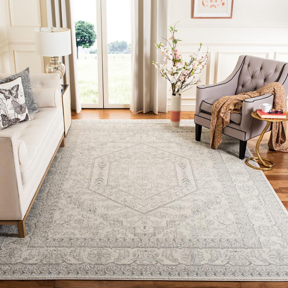 Safavieh Adirondack Ivory Silver 10 Ft X Square Area Rug Adr108b 10sq The Home Depot - 10 By Square Area Rugs Safavieh Adirondack Ivory Silver 10 Ft X Square Area Rug Adr108b 10sq The Home Depot - 10 By Square Area Rugs